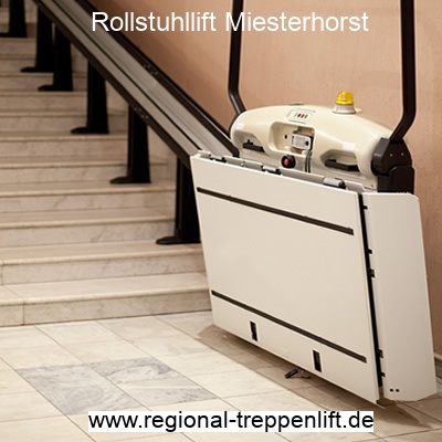 Rollstuhllift  Miesterhorst