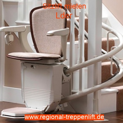 Sitzlift mieten in Lder